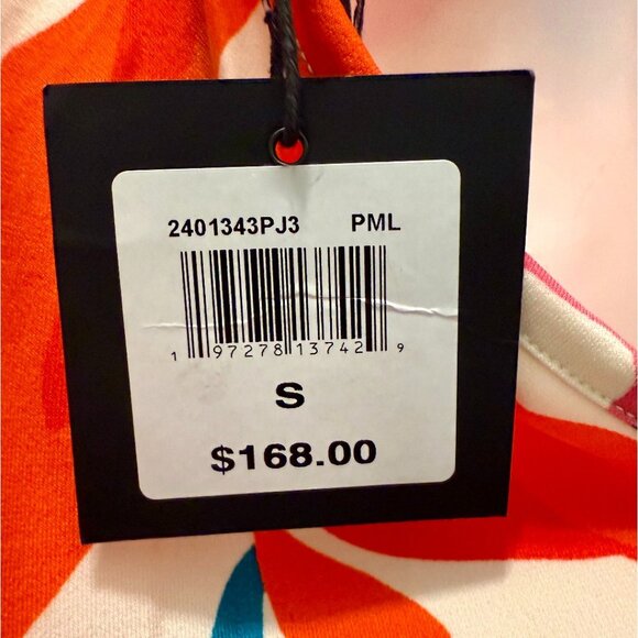 TRINA TURK floral tropical botanical mini halter dress - Size S - Picture 4 of 5